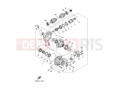 YAMAHA YFM 660 Grizzly YFM660FWA YFM66FGW GRIZZLY 660 HUNTER (2C6T) 2007 FRONT DIFFERENTIAL