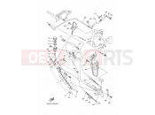 YAMAHA YFM 660 Grizzly YFM660FWA YFM66FGW GRIZZLY 660 HUNTER (2C6T) 2007 REAR MASTER CYLINDER