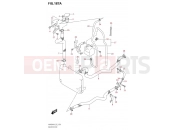 SUZUKI AN 400 Burgman (DU11) M4 (2024) 187A - RADIATOR HOSE