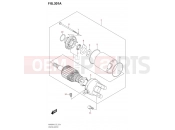 SUZUKI AN 400 Burgman (DU11) M4 (2024) 301A - STARTING MOTOR