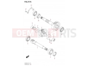SUZUKI AN 400 Burgman (DU11) M4 (2024) 211A - TRANSMISSION (2)