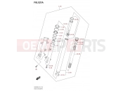 SUZUKI AN 400 Burgman (DU11) M4 (2024) 521A - FRONT FORK DAMPER