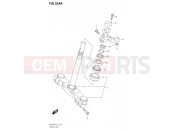 SUZUKI AN 400 Burgman (DU11) M4 (2024) 524A - STEERING STEM