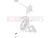 SUZUKI AN 400 Burgman (DU11) M4 (2024) 530A - FRONT WHEEL