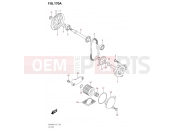 SUZUKI AN 400 Burgman (DU11) M4 (2024) 170A - OIL PUMP