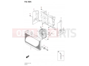 SUZUKI AN 400 Burgman (DU11) M4 (2024) 185A - RADIATOR