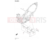 SUZUKI AN 400 Burgman (DU11) M4 (2024) 401A - FRAME