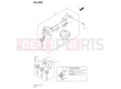 SUZUKI AN 400 Burgman (DU11) M4 (2024) 352B - LOCK SET
