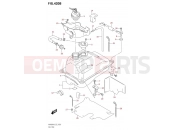 SUZUKI AN 400 Burgman (DU11) M4 (2024) 420B - FUEL TANK