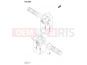 SUZUKI AN 400 Burgman (DU11) M4 (2024) 355A - HANDLE SWITCH
