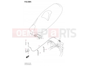 SUZUKI AN 400 Burgman (DU11) M4 (2024) 508A - SEAT SUPPORT BRACKET