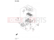 SUZUKI AN 400 Burgman (DU11) M4 (2024) 155A - AIR CLEANER