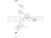 SUZUKI AN 400 Burgman (DU11) M4 (2024) 120A - CRANKSHAFT