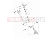 TRIUMPH Tiger 900 GT Pro Rear brake master cylinder assy