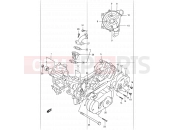 SUZUKI AZ50 X (1999) Lets 2 - CRANKCASE