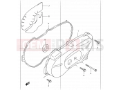 SUZUKI AZ50 X (1999) Lets 3 - CRANKCASE LH COVER