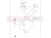 SUZUKI AZ50 X (1999) Lets 25 - OIL TANK