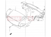 SUZUKI AZ50 X (1999) Lets 32 - HANDLE COVER