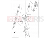 SUZUKI AZ50 X (1999) Lets 37 - FRONT FORK