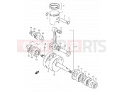 SUZUKI BX120 S (1995) 4 - CRANKSHAFT