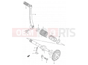 SUZUKI BX120 S (1995) 12 - KICK STARTER