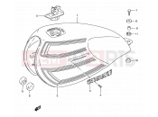 SUZUKI BX120 S (1995) 22 - FUEL TANK