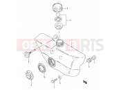 SUZUKI BX120 S (1995) 24 - OIL TANK