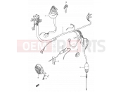 SUZUKI BX120 S (1995) 19 - WIRING HARNESS