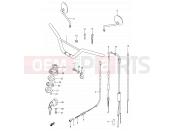 SUZUKI BX120 S (1995) 30 - HANDLE BAR - CONTROL CABLE