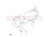 SUZUKI CL50 / CL50D D (1983) 3 - CRANKCASE COVER LH