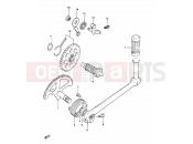 SUZUKI CL50 / CL50D D (1983) 13 - KICK STARTER