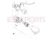 SUZUKI CL50 / CL50D D (1983) 14 - STARTING MOTOR (CL50DD)