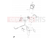 SUZUKI CL50 / CL50D D (1983) 31 - FRAME HEAD COVER - FRONT FENDER