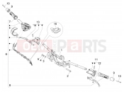 PIAGGIO BV 400 Sport FL E5 (CND, USA) Handlebars - Master cil.