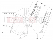 PIAGGIO BV 400 Sport FL E5 (CND, USA) Windshield - Glass