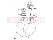 SUZUKI CP50CHF M (1991) 24 - OIL TANK