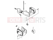 SUZUKI CP50CHF M (1991) 18 - TURN SIGNAL LAMP
