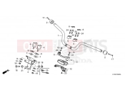 HONDA PCX150 (WW150M) 2021 F-9 HANDLE PIPE/HANDLE COVER