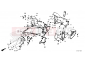 HONDA PCX150 (WW150M) 2021 F-13 INNER COVER