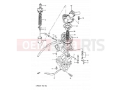 SUZUKI CP80CHF N (1992) 5 - CARBURATEUR
