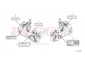 HONDA PCX150 (WW150M) 2021 F-47 CAUTION LABEL