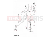 SUZUKI GSX-S1000GT GSX-S1000TRQ M5 (2025) (EK12WZS) 558A - REAR MASTER CYLINDER