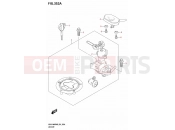 SUZUKI GSX-S1000GT GSX-S1000TRQ M5 (2025) (EK12WZS) 352A - LOCK SET