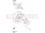 SUZUKI GSX-S1000GT GSX-S1000TRQ M5 (2025) (EK12WZS) 530A - FRONT WHEEL