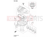 SUZUKI GSX-S1000GT GSX-S1000TRQ M5 (2025) (EK12WZS) 155A - AIR CLEANER