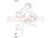 SUZUKI GSX-S1000GT GSX-S1000TRQ M5 (2025) (EK12WZS) 474A - REAR FENDER