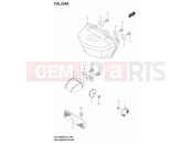SUZUKI GSX-S1000GT GSX-S1000TRQ M5 (2025) (EK12WZS) 339A - REAR COMBINATION LAMP