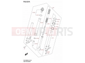 SUZUKI GSX-S1000GT GSX-S1000TRQ M5 (2025) (EK12WZS) 521A - FRONT FORK DAMPER