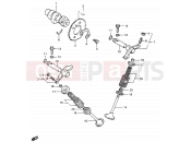 SUZUKI CS125 D (1983) 7 - CAM SHAFT - VALVE