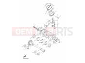 YAMAHA YZF-R1 YZF-R1 YZFR1H [USA, LATAM] (BX42) 2017 CRANKSHAFT & PISTON